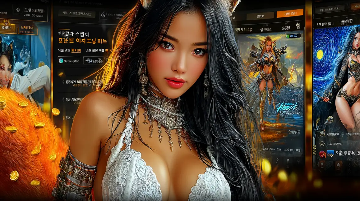 Play Vibrant Mobile Slots at PKPLAY. A glamorous woman with curly hair holds a smartphone showing a vibrant slot game, with dice and chips floating around, inviting you to play exciting mobile casino games at PKPLAY.